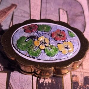 Antique Art Deco 🌸 Compact Powder 🌸